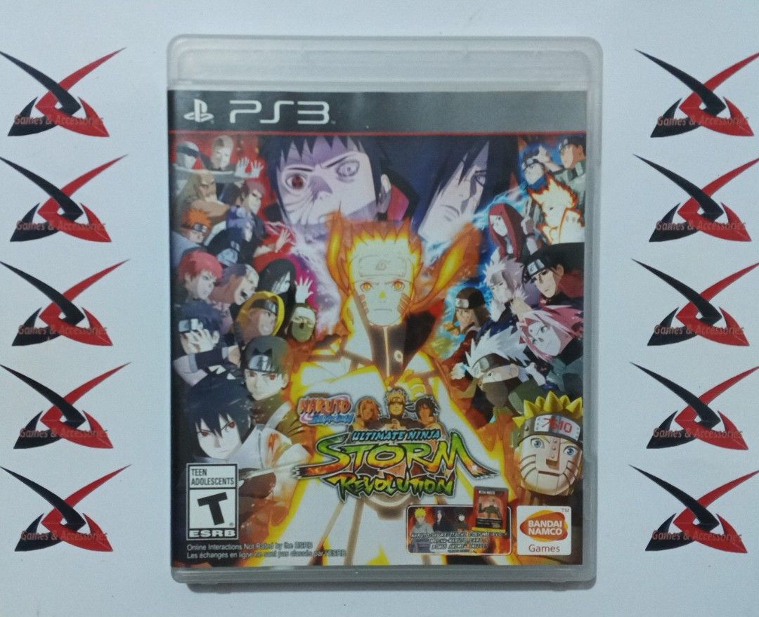 PS3 PlayStation 3 Game Naruto Shippuden Ultimate Ninja Storm Revolution,  Video Gaming, Video Games, PlayStation on Carousell