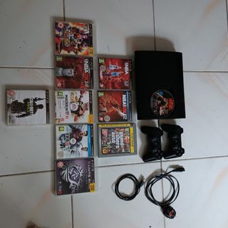 Jailbroken PS3 Super Slim (24 Games Included) CHECK DESC!!