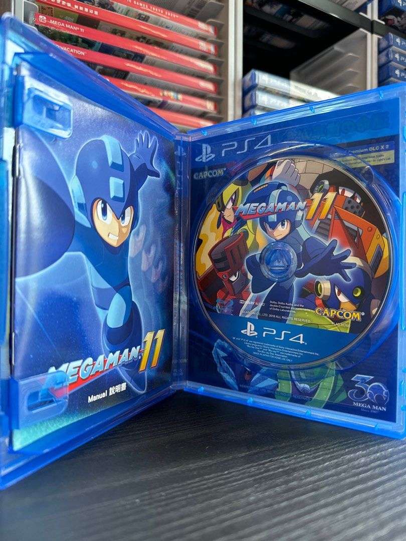 PS4 Megaman 11 + Official Guide, Video Gaming, Video Games, PlayStation ...