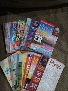 Reader's Digest Back Issues - 12 pieces