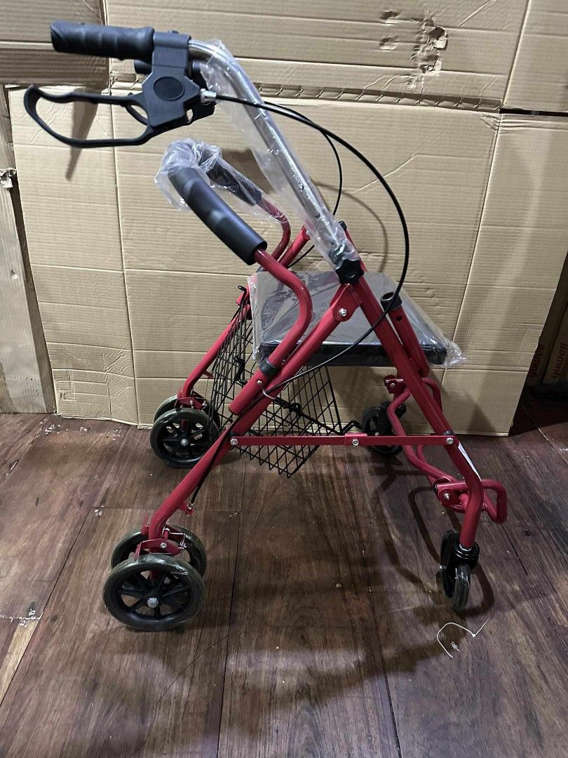 Rollator with footrest (Category: Braces, Support & Protection) located in Quezon City. Submitted by ashleylobi46036 (Listing ID 1304448824, Image 2). Description: 📌📌✨AVAILABLE ✨📌📌 👉 ONHAND ❗❗❗ 📍📍 ROLLATOR WITH FOOTREST ✅ ✅ BRANDNEW ✅ HEAVY DUTY ✅ GOOD QUALITY ✅ONHAND ➡️OPEN FOR PICK UP & DELIVERY ➡️WE DELIVER NATIONWIDE LUZON, VISAYAS, MINDANAO ➡️💯 LEGIT ONLINE SELLER ➡️ALL MEDICAL SUPPLY ARE AVAILABLE ✅ WE ACCEPT ‼️ ➡️(COD)CASH ON DELIV