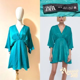 ‼️SALE‼️ ZARA Teal Dress with shorts