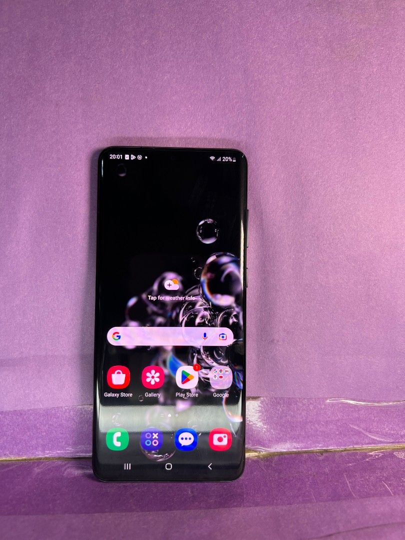 Samsung S20 plus 5g (Category: Samsung) located in Quezon City. Submitted by mubrogadgets (Listing ID 1304381084, Image 1). Description: SAMSUNG S20 PLUS 5g rush rush! selling pass sa tatawad pa ₱ 10500 WE ACCEPT CASH ON DELIVERY VIA LBC IN ALL PART OF PHILLIPINES AND LALAMOVE FOR IN METRO MANILA SAGOT NYO PO SHIPPING FEE 128GB/12GB RAM 5g network Exynos 990 NO issue no amoled burn Super smooth performance flagship phone Edge screen NO HIDDEN ISS