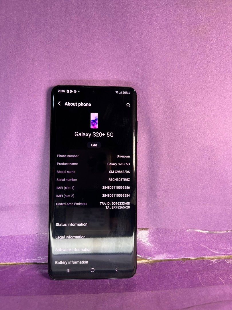 Samsung S20 plus 5g (Category: Samsung) located in Quezon City. Submitted by mubrogadgets (Listing ID 1304381084, Image 3). Description: SAMSUNG S20 PLUS 5g rush rush! selling pass sa tatawad pa ₱ 10500 WE ACCEPT CASH ON DELIVERY VIA LBC IN ALL PART OF PHILLIPINES AND LALAMOVE FOR IN METRO MANILA SAGOT NYO PO SHIPPING FEE 128GB/12GB RAM 5g network Exynos 990 NO issue no amoled burn Super smooth performance flagship phone Edge screen NO HIDDEN ISS