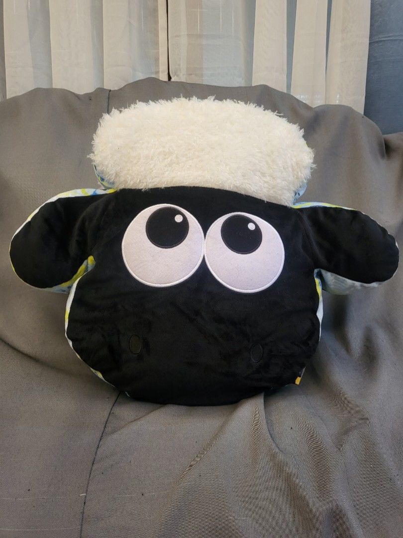 Shaun the Sheep Large Cushion Pillow (Category: Plushies & Soft Toys) located in San Fernando. Submitted by jpmarketplace2023 (Listing ID 1304421967, Image 1). Description: 💚 All items are authentic from Japan. 💛 MOP: GCash (❌️ GCash Protect) 🩵 MOD: LBC only (❌️ S. Checkout, COD, COP) 💙 Meet-up: Vista Mall, San Fernando, Pampanga 💜 All items are on-hand. 🧡 First to pay gets the item first. ❤️ Breakable items are packed with care and caution