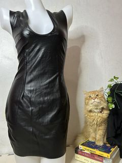 Shein Faux Leather Dress