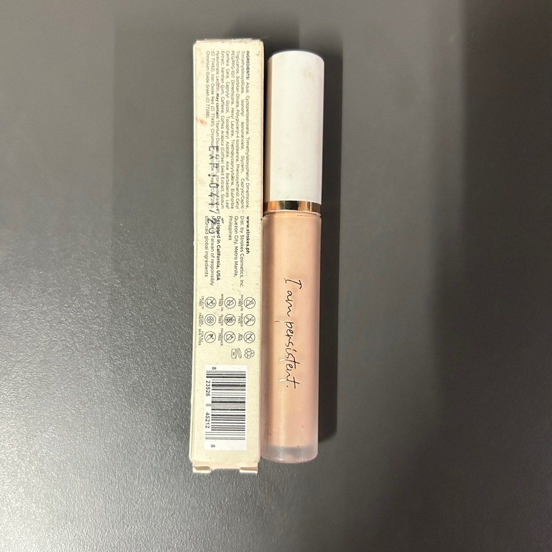 Strokes Spot Veil Concealer in Light CC (Category: Makeup) located in Caloocan City. Submitted by escolar (Listing ID 1304427996, Image 3). Description: 90-95% Full Stain on handle from makeup powder .