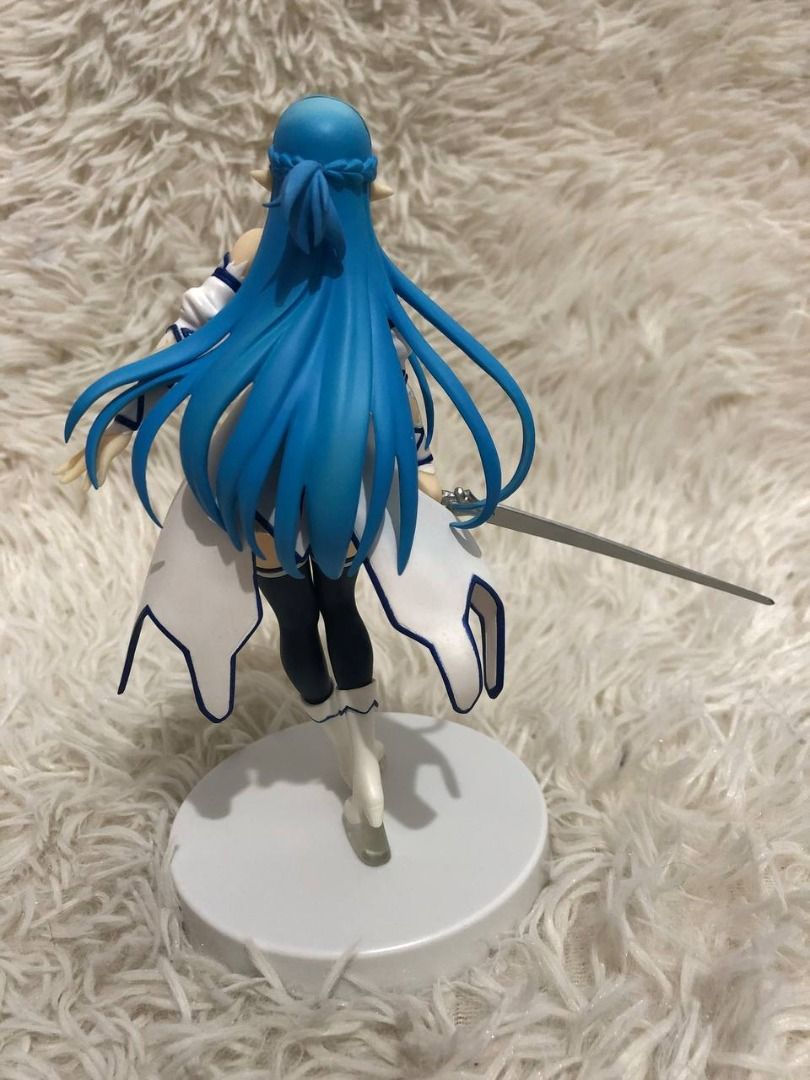ASUNA BLUE HAIR SWORD ART ONLINE FIGURE SELECTION ICHIBAN KUJI LETRA A Bandai 100 Original Sem Caixa