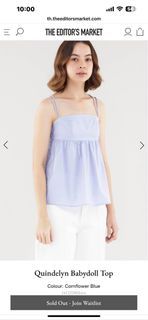 The Editor’s Market Babydoll top