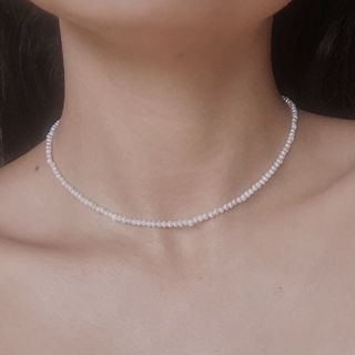 Tiny Fresh Water Choker Necklace