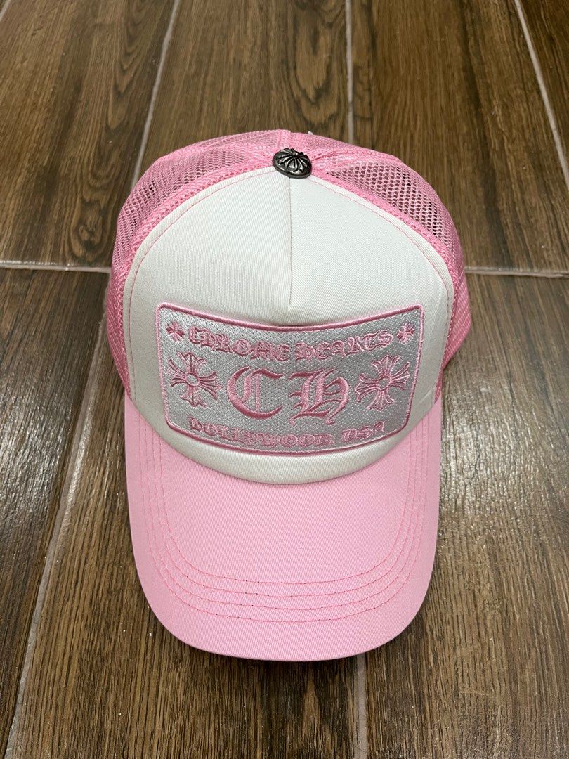 Pink Chrome Hearts Cap Price Black And Pink Chrome Sale Hearts