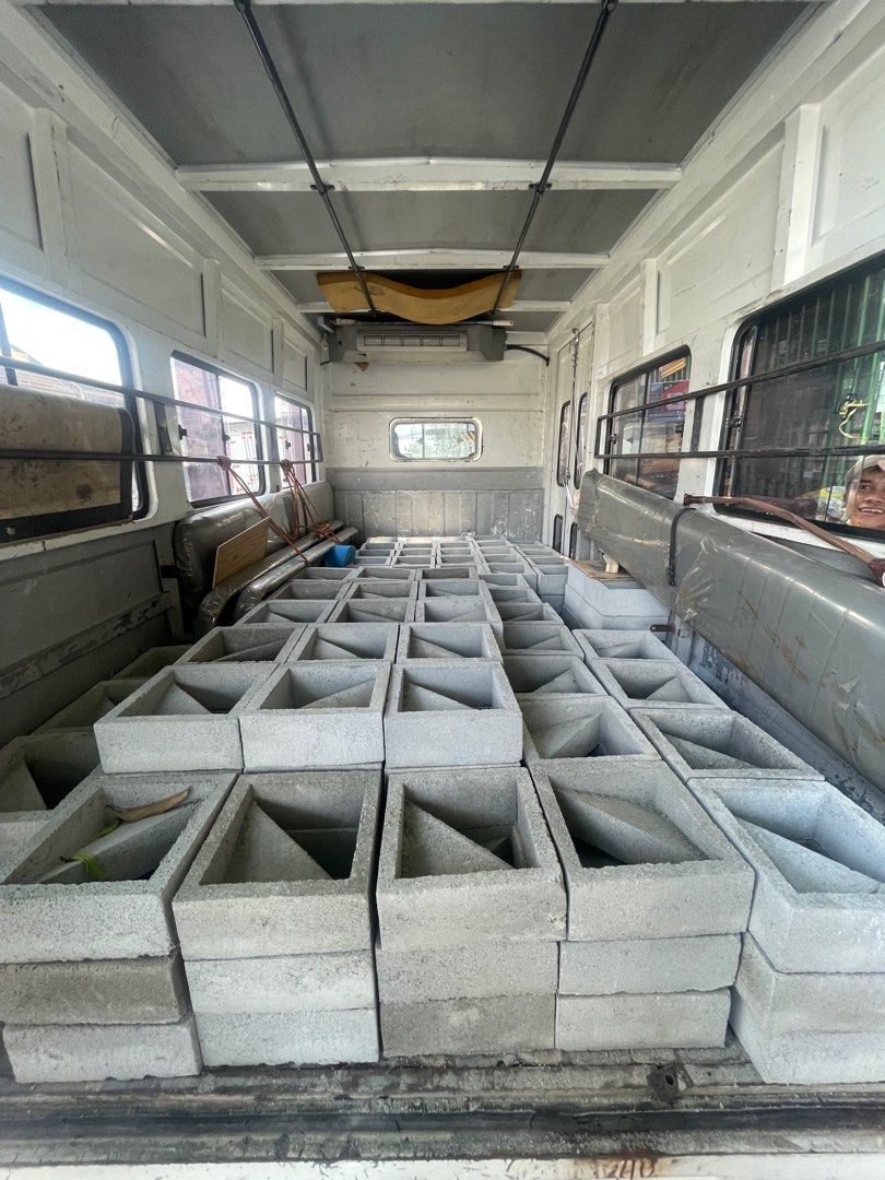 TRIANGULAR DECORATIVE BLOCKS 10X10X4 INCHES, Commercial & Industrial ...