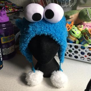 Universal Studios Sesame Steet Cookie Monster Beanie