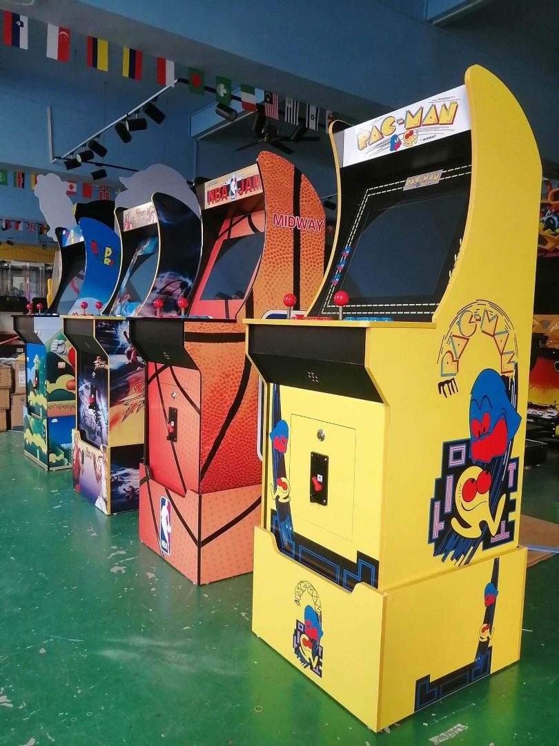 VIDEO GAME ARCADE 200+ GAMES (Category: Nintendo) located in Quezon City. Submitted by wrbreyestrading (Listing ID 1304350694, Image 2). Description: VIDEO GAME ARCADE 200+ GAMES PHP 50,000 PHP 50,000 PHP 50,000 AVAILABLE ON HAND READY FOR DELIVERY, SHIPMENT OR PICK UP - PACMAN - NBA JAM - SUPER MARIO For inquiries, message me directly. We accept Credit and Debit cards. YOU CAN ALSO VISIT OUR STORES NEAR YOU! (STORE HOURS 8AM-5PM) VALENZUELA CITY