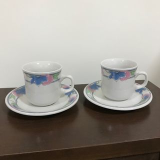 Vintage Country Style Teacup & Saucer
