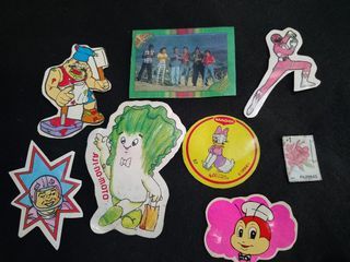 Vintage Maggi/Jollibee sticker assorted