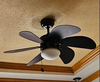 Black White Westinghouse Ceiling Fan