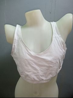 XL FRUIT OF THE LOOM COTTON BRA NOT PADDED