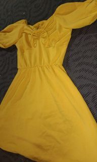 Yellow Dress Small-Medium