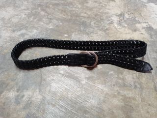 Yohji yamamoto leather belt