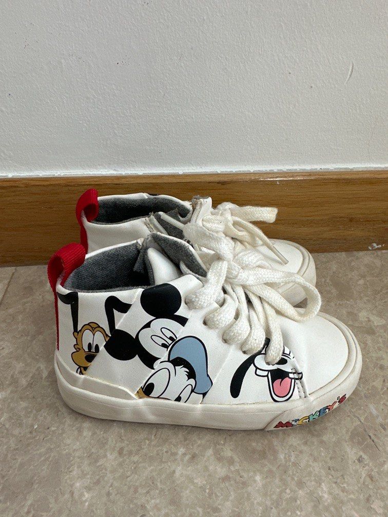 Zara baby Mickey Mouse sneakers shoes