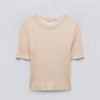 Zara Open knit top