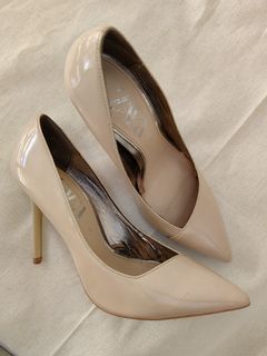 Zara patent heels