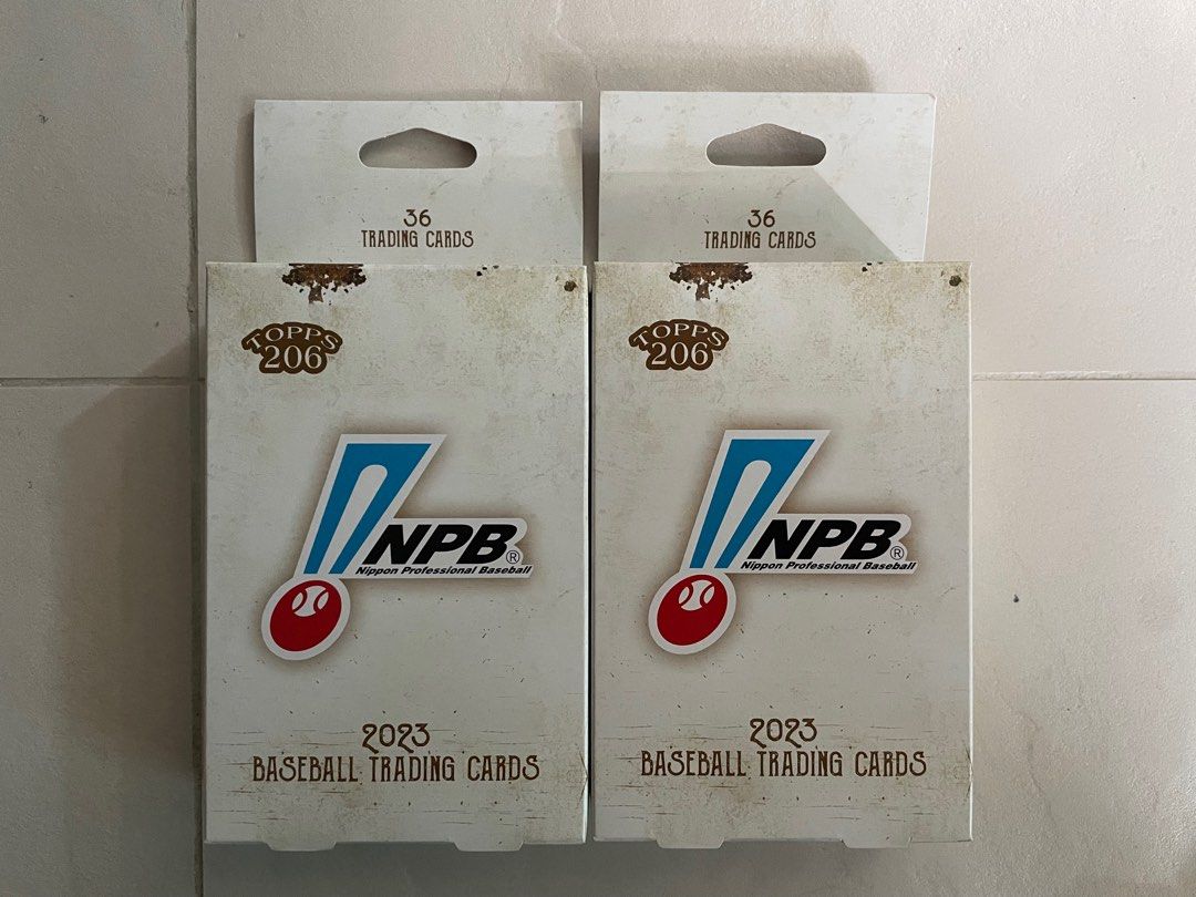 2023 Topps 206 NPB hanger boxes (36 cards), 興趣及遊戲, 收藏品及 