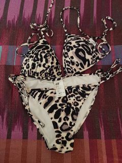 2pcs. Leopard Print Swimwear bundle (large)