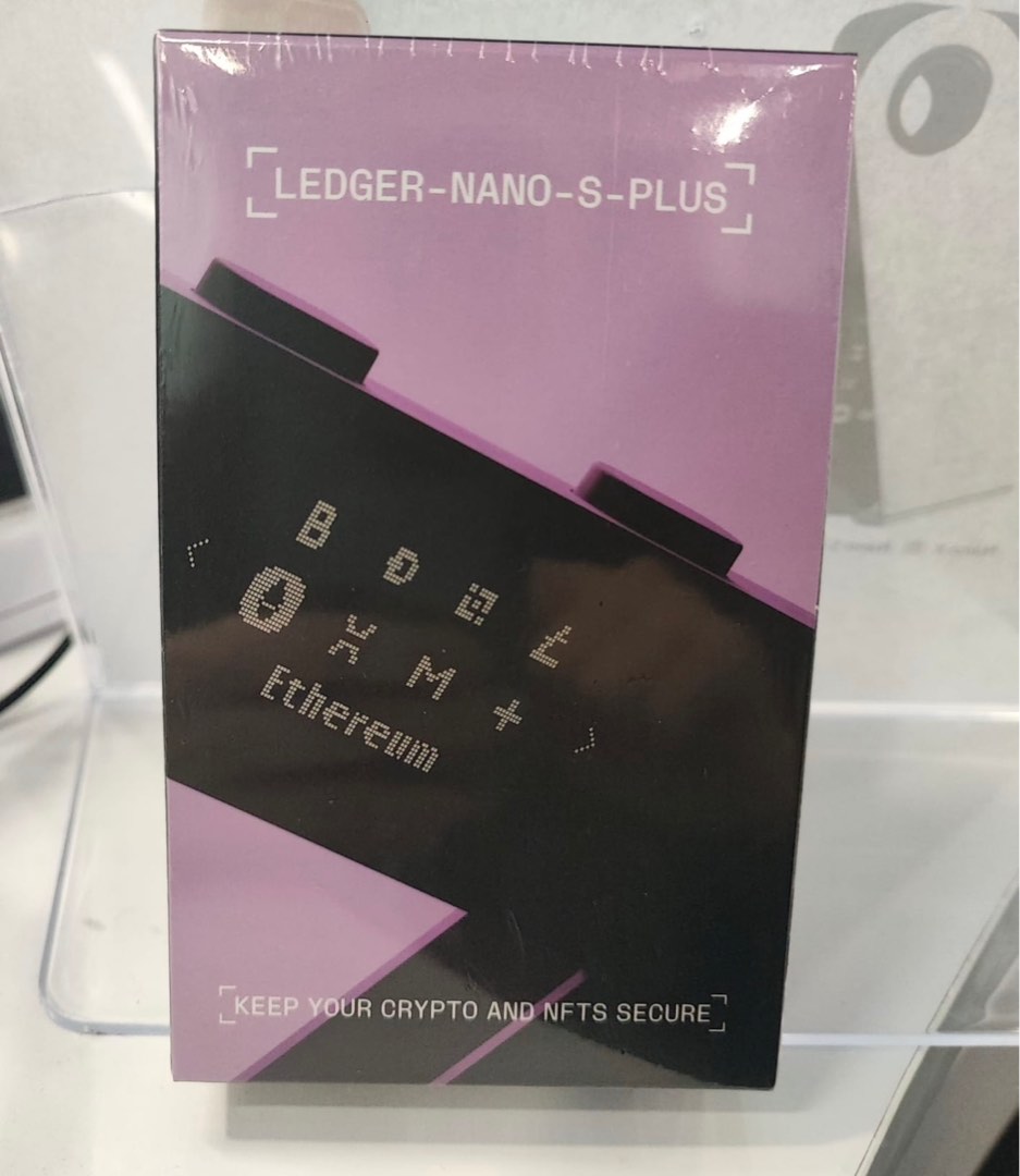 全新行貨Ledger Nano S Plus Wallet (Black) 加密貨幣冷錢包, 汽車配件, 電子配件- Carousell