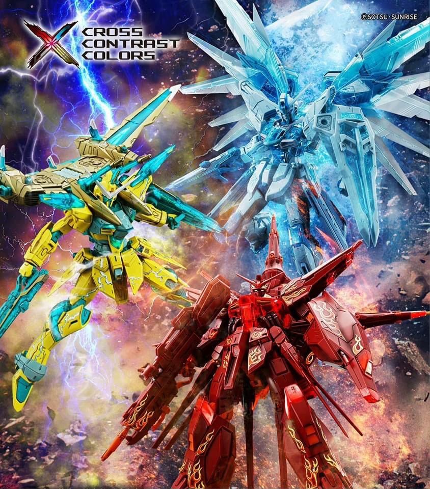 🔥現貨🔥 MG 1/100 Cross Contrast Colors 中國限定配色自由高達