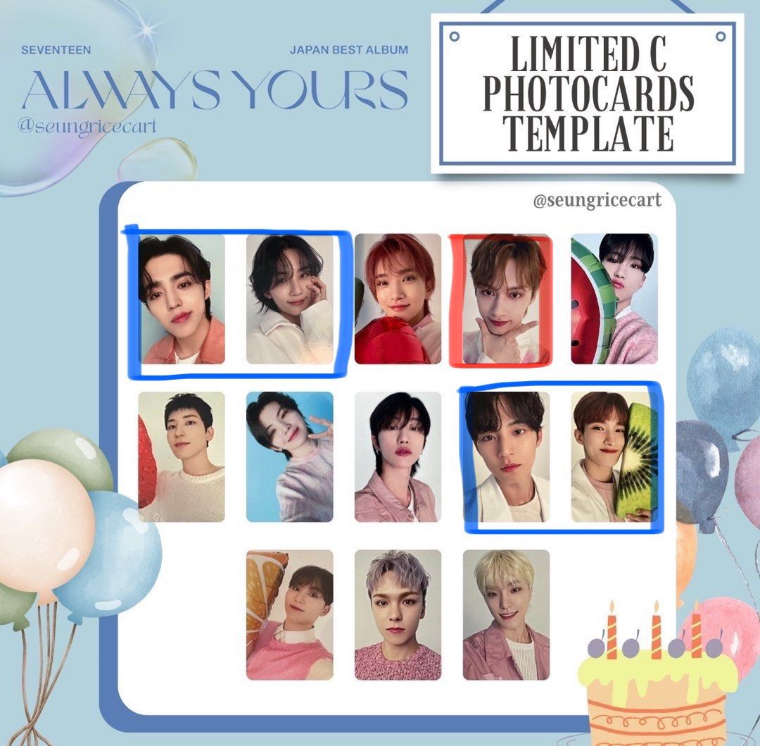 seventeen always yours 初回限定盤C ジョンハン トレカ