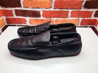 Aldo Black Loafers Driving Shoes