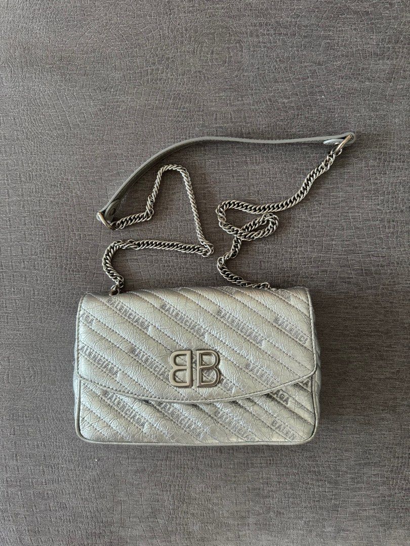 Balenciaga BB Chain, Women's Fashion, Bags & Wallets, Cross-body Bags ...