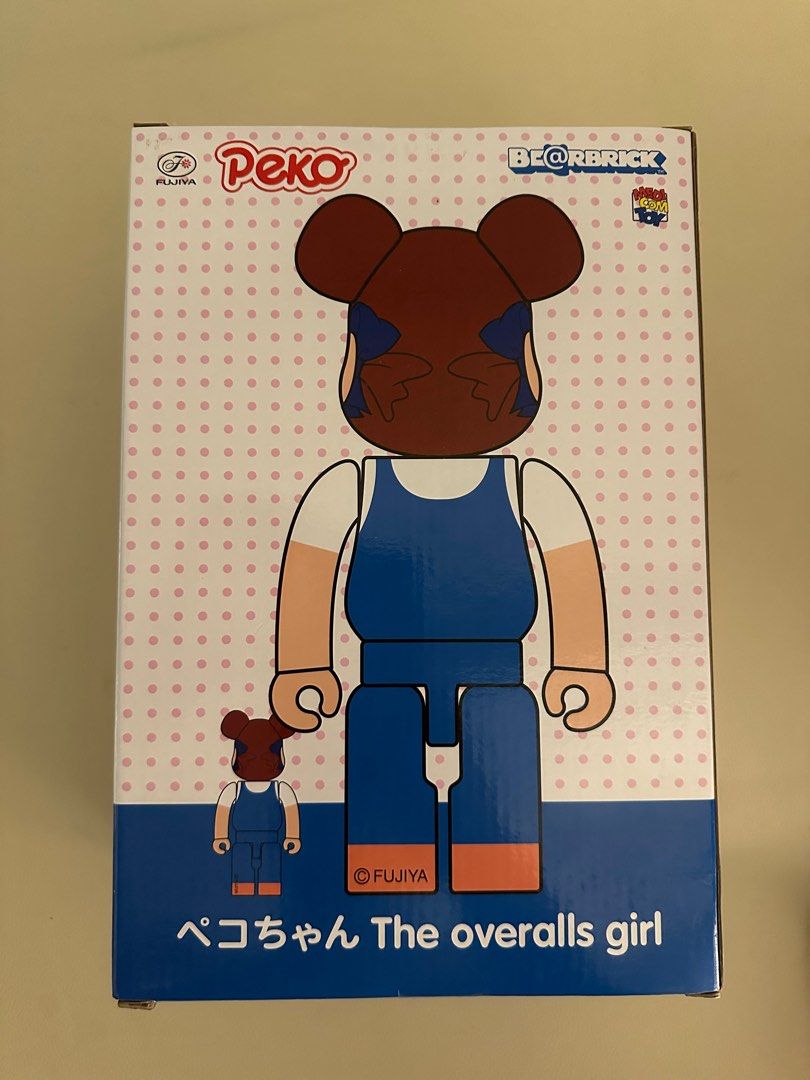 Bearbrick 400% 100% PEKO K == 不二家The overalls girl, 興趣及遊戲 