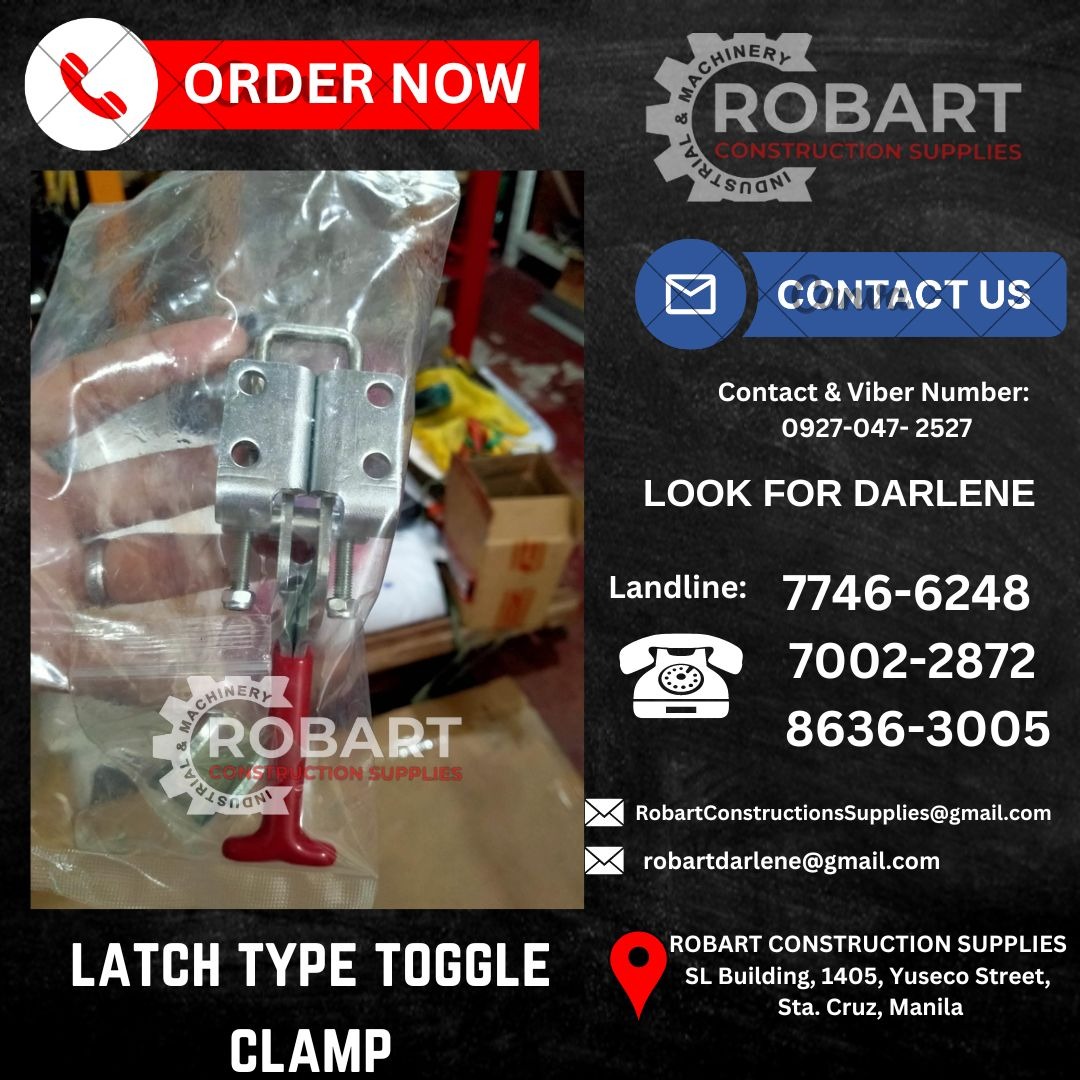 BRANDNEW latch type toggle clamp, Commercial & Industrial, Construction ...