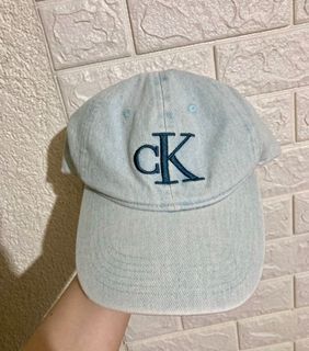 Calvin Klein denim cap for women for men | CK unisex baseball cap | calvin klein women’s hat