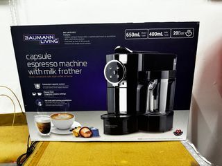 Capsule Espresso Machine with Milk Frother/Coffee Machine