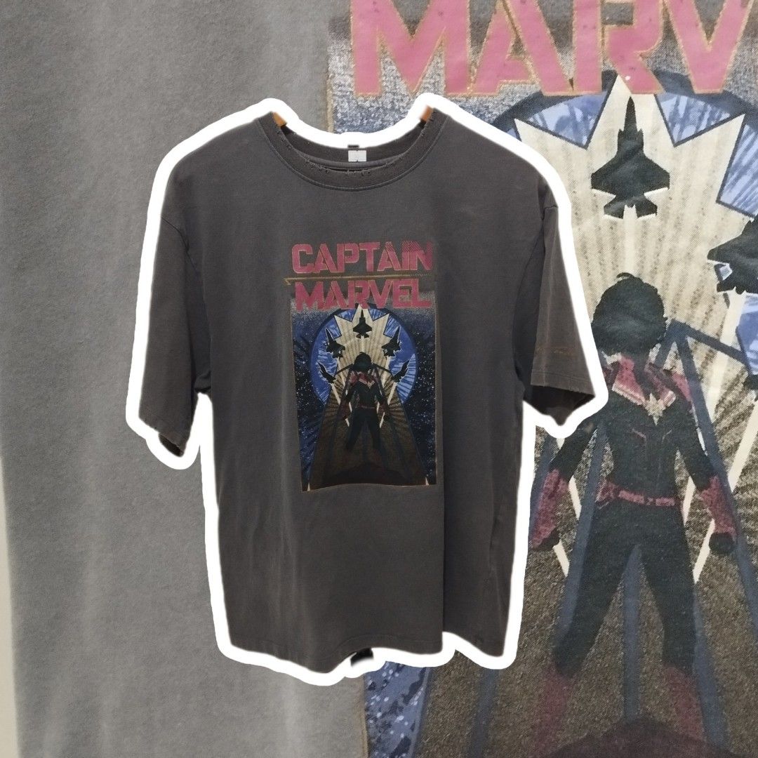 Captain marvel t shirt discount