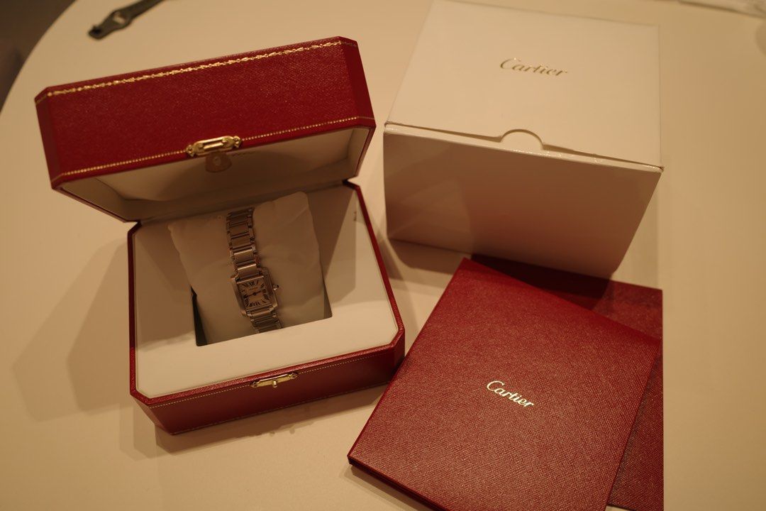 Cartier Tank (Category: Luxury Watches) located in Tarlac. Submitted by klossycates (Listing ID 1304515492, Image 3). Description: Interest Check Year 2018 Like new condition With box and certificate Will include watchnian paper bag from osaka.