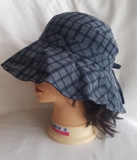 Checkered Sun Hat