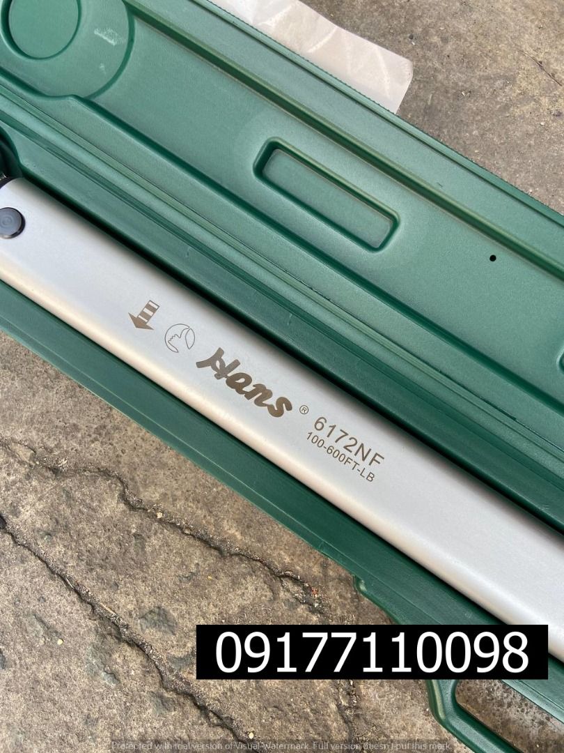 Click Torque Wrench (Category: Construction Tools & Equipment) located in Manila. Submitted by joeyroque09 (Listing ID 1304473408, Image 3). Description: Model: 6172NF.