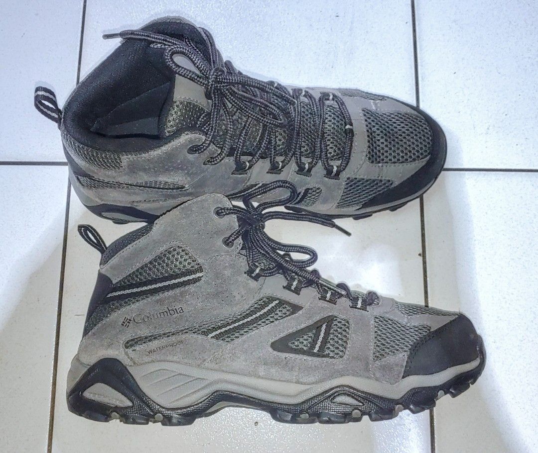 COLUMBIA HAMMOND MID WATERPROOF TRAIL SHOES MEN S Men s Fashion Footwear Sneakers on Carousell