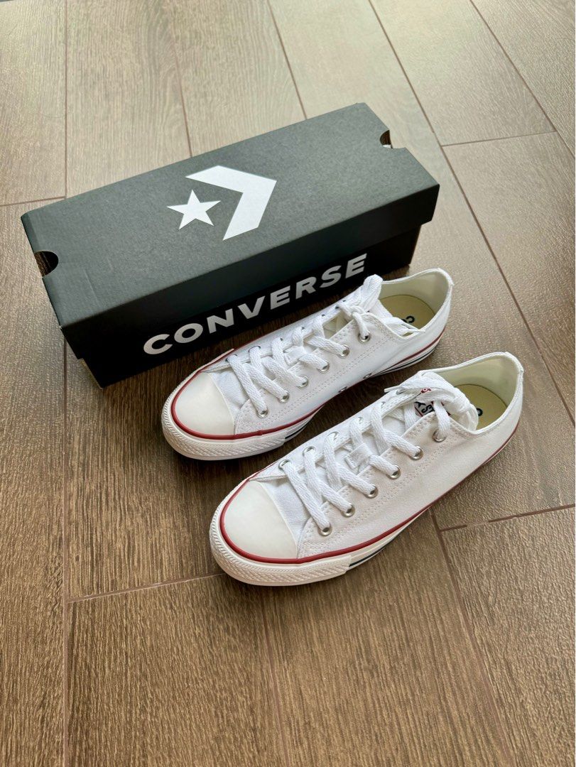 CONVERSE Chuck Taylor All Star Ox Unisex Optical White Men s Fashion Footwear Sneakers on Carousell