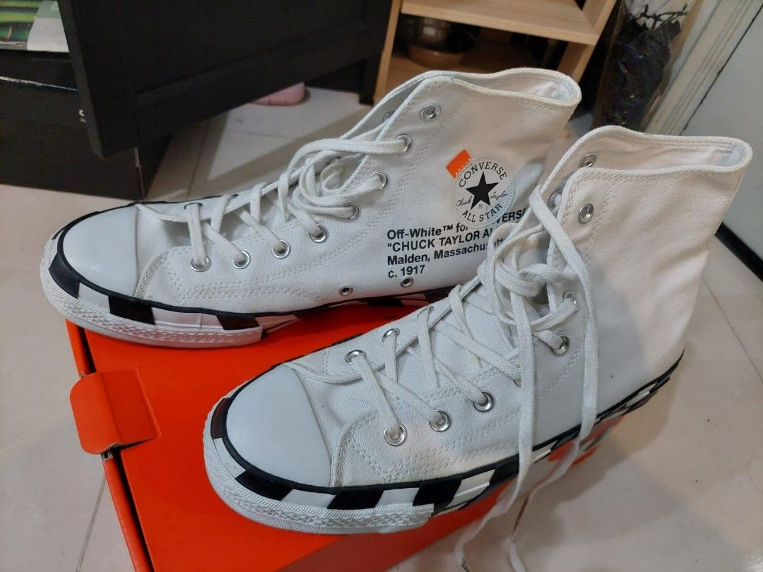 Converse x Off White Chuck 70 UK11 EUR 45 Carousell
