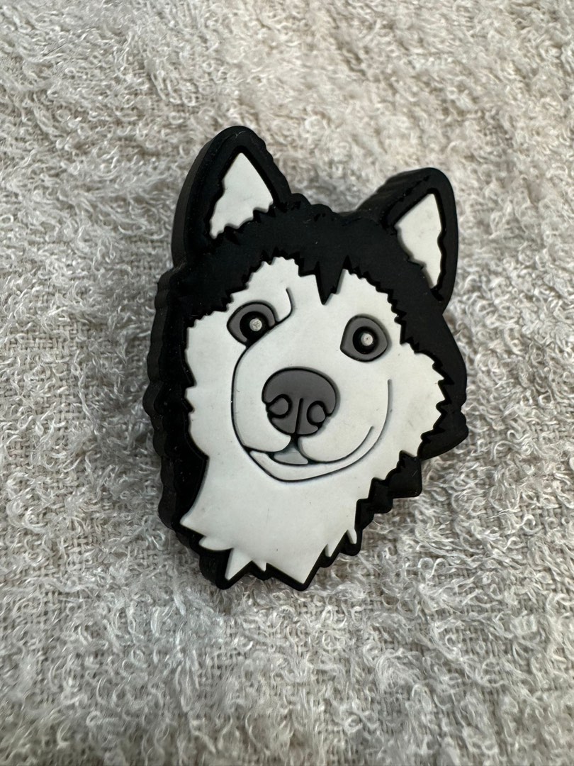 Crocs Husky Dog Jibbitz charms