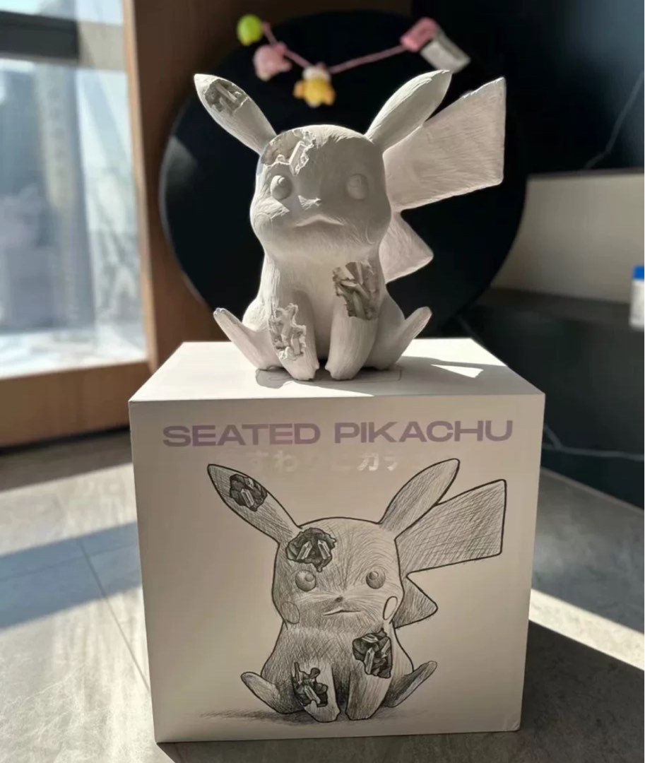 Daniel Arsham Pokemon plush Pikachu （L）ポケモン