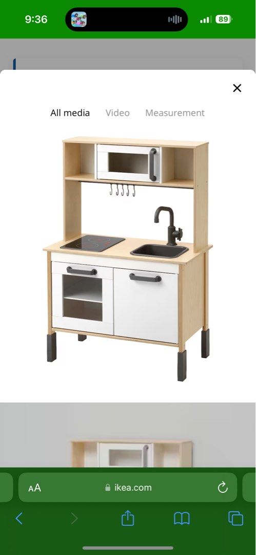 IKEA Duktig kitchen Furniture Home Living Furniture Other Home Furniture on Carousell