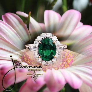 Engagement Ring / Emerald Ring  / Proposal Ring  / Birthstone Ring  / SALE