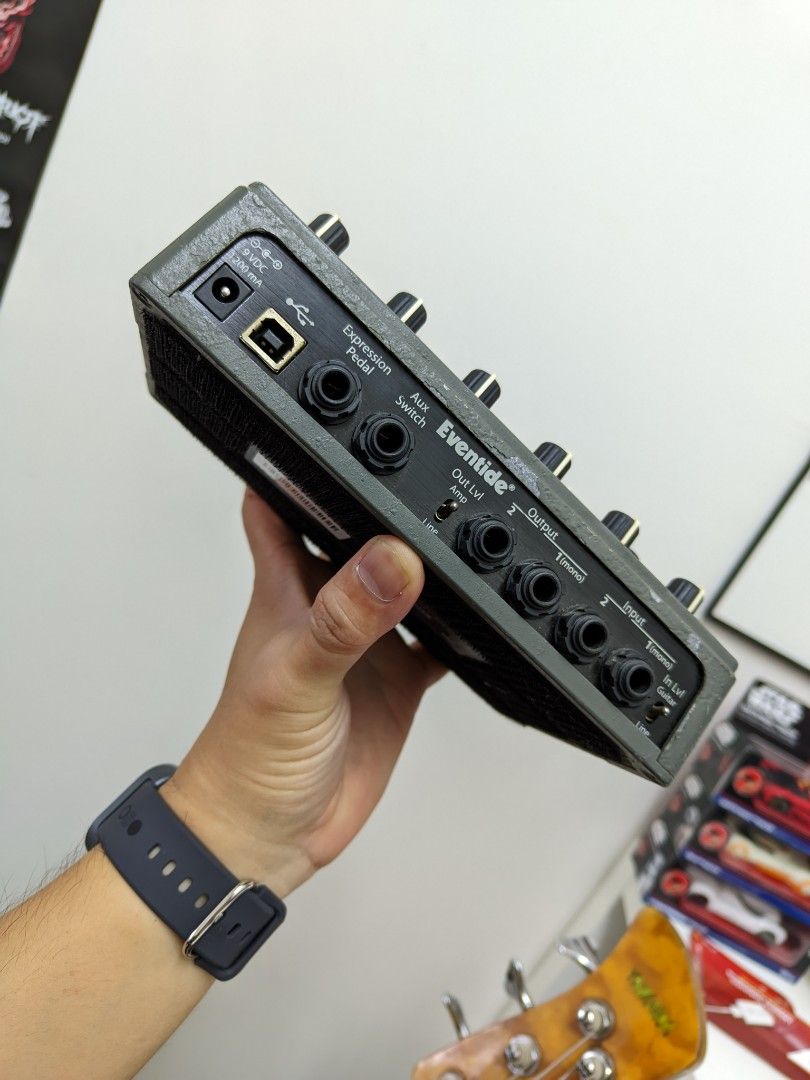 Eventide TimeFactor (Category: Musical Instruments) located in Kangar. Submitted by heyitsikmal (Listing ID 1304491695, Image 3). Description: Condition: Used, but in good condition. Includes: Pedal only (no box or power supply). This versatile delay pedal offers a wide range of high-quality delay effects perfect for any guitarist looking to enhance their sound. Ready to be added to your pedalboard! Feel free to message me with any questions. htt